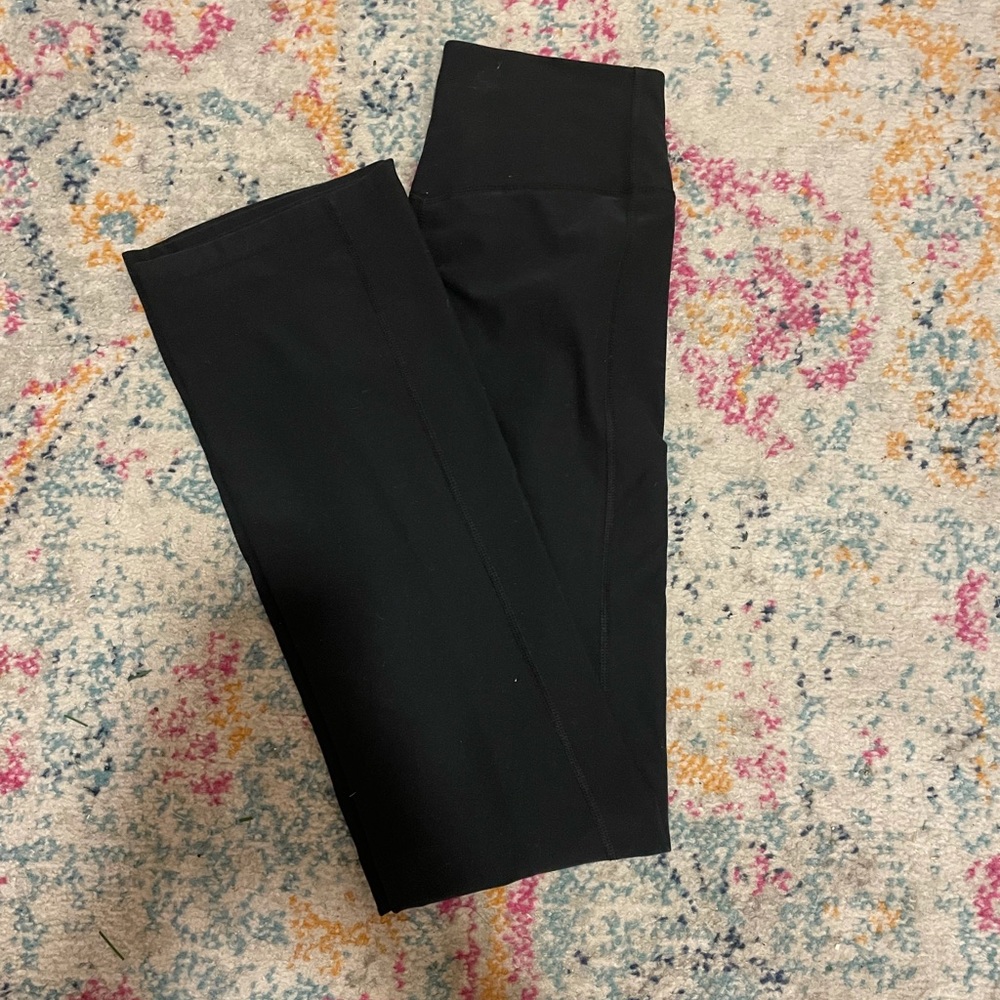 nike yoga flare leggings